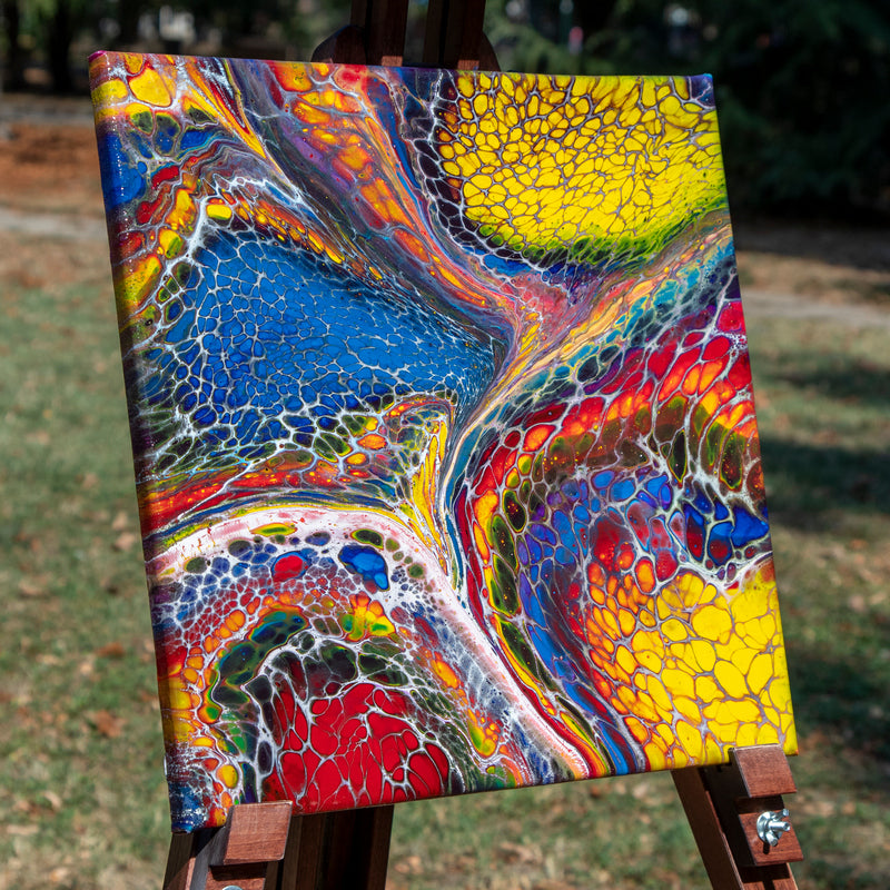 Colourful imagination 40x40 cm