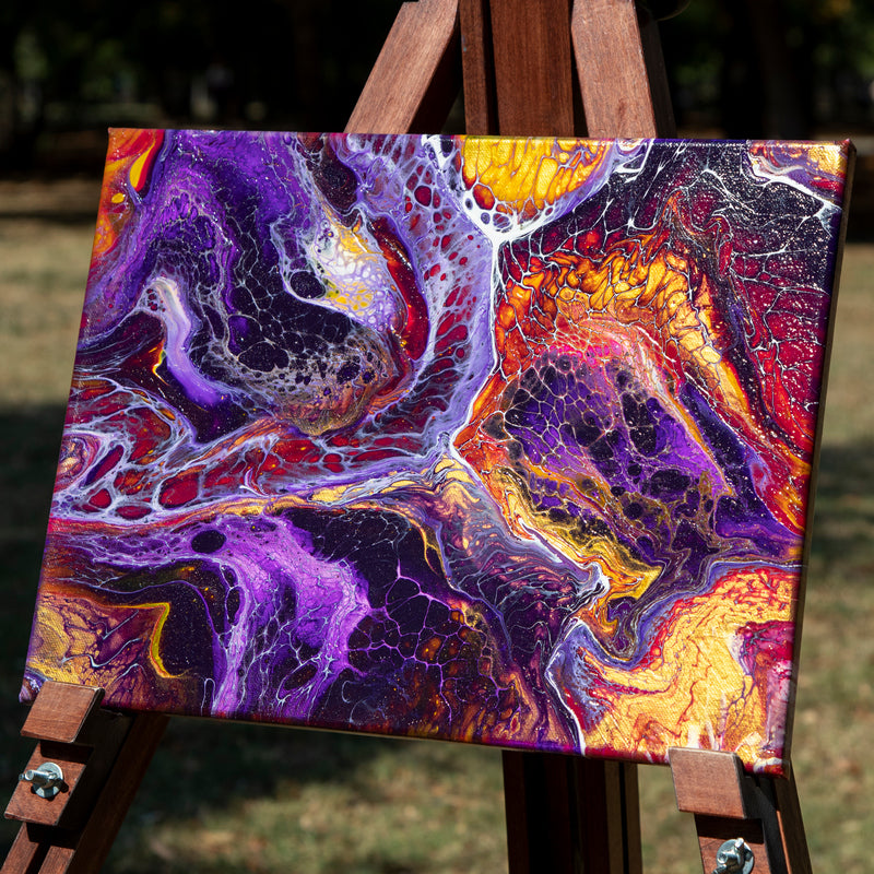 Wacky purple 30x40 cm