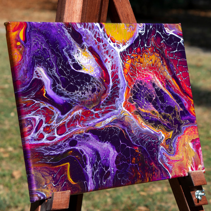 Wacky purple 30x40 cm