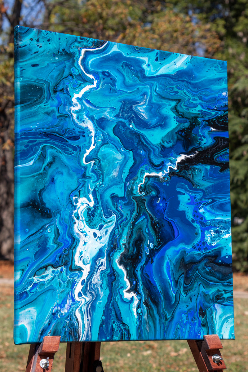 Little stream 50x60 cm