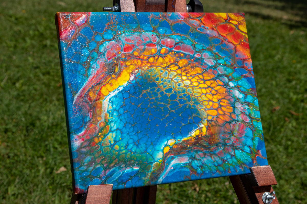Ocean depths 25x30 cm