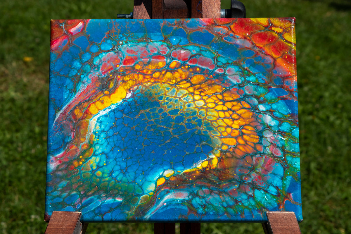 Ocean depths 25x30 cm