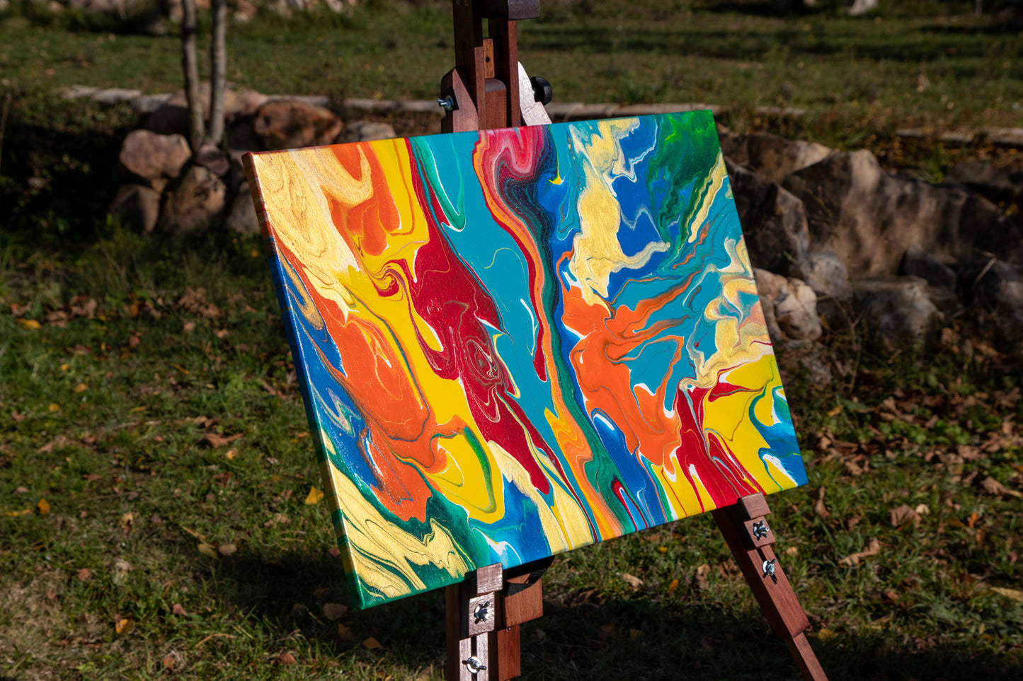 Emotional layers 50x70 cm