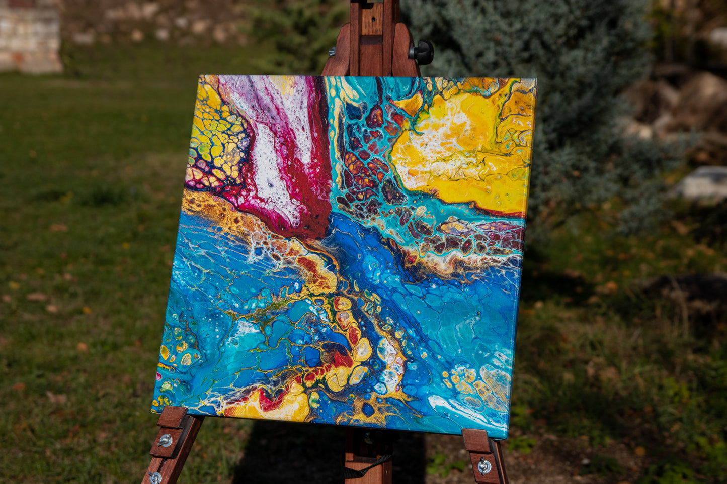 My little own world - Print on canvas 50x50 cm