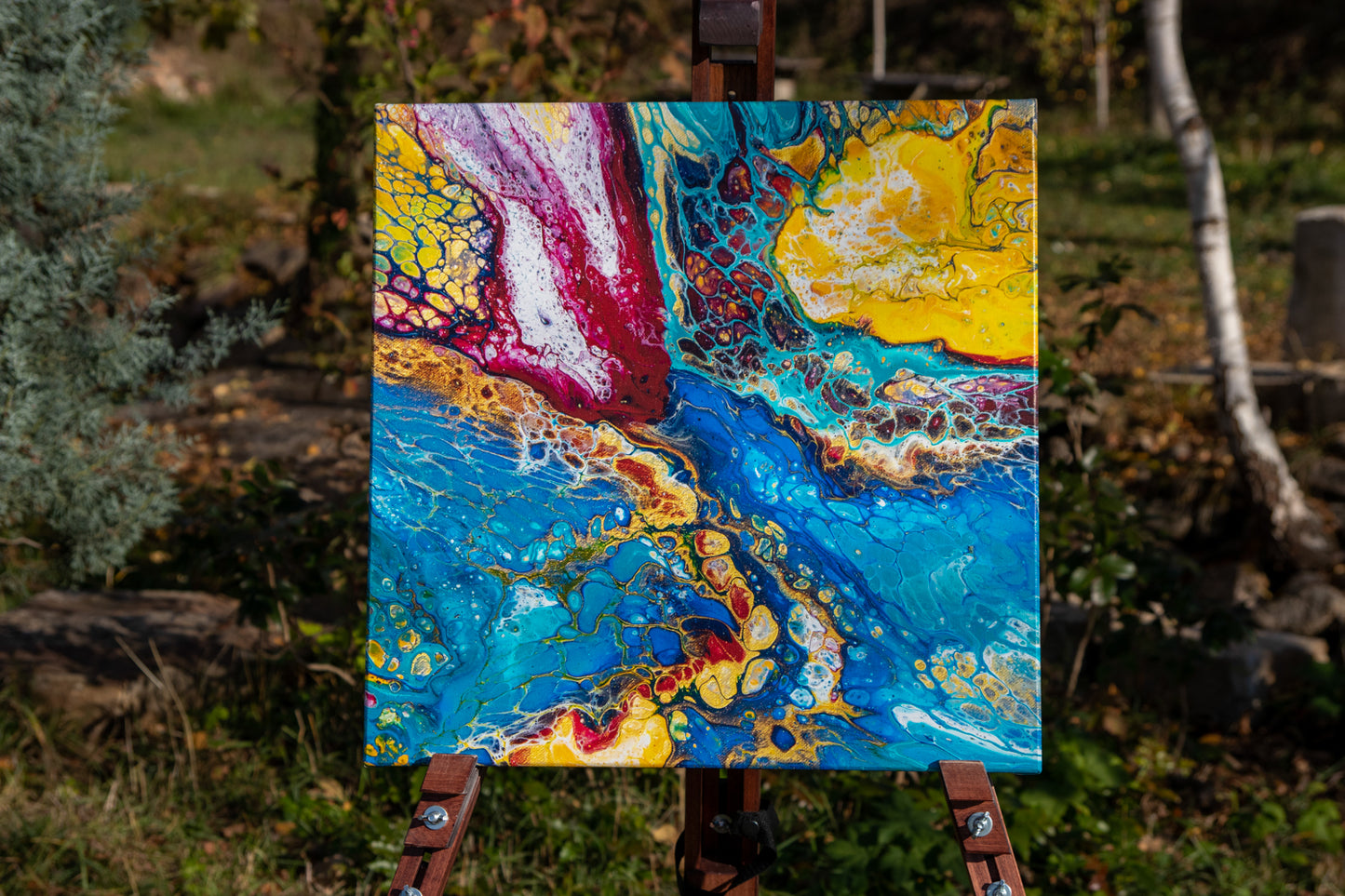 My little own world - Print on canvas 50x50 cm