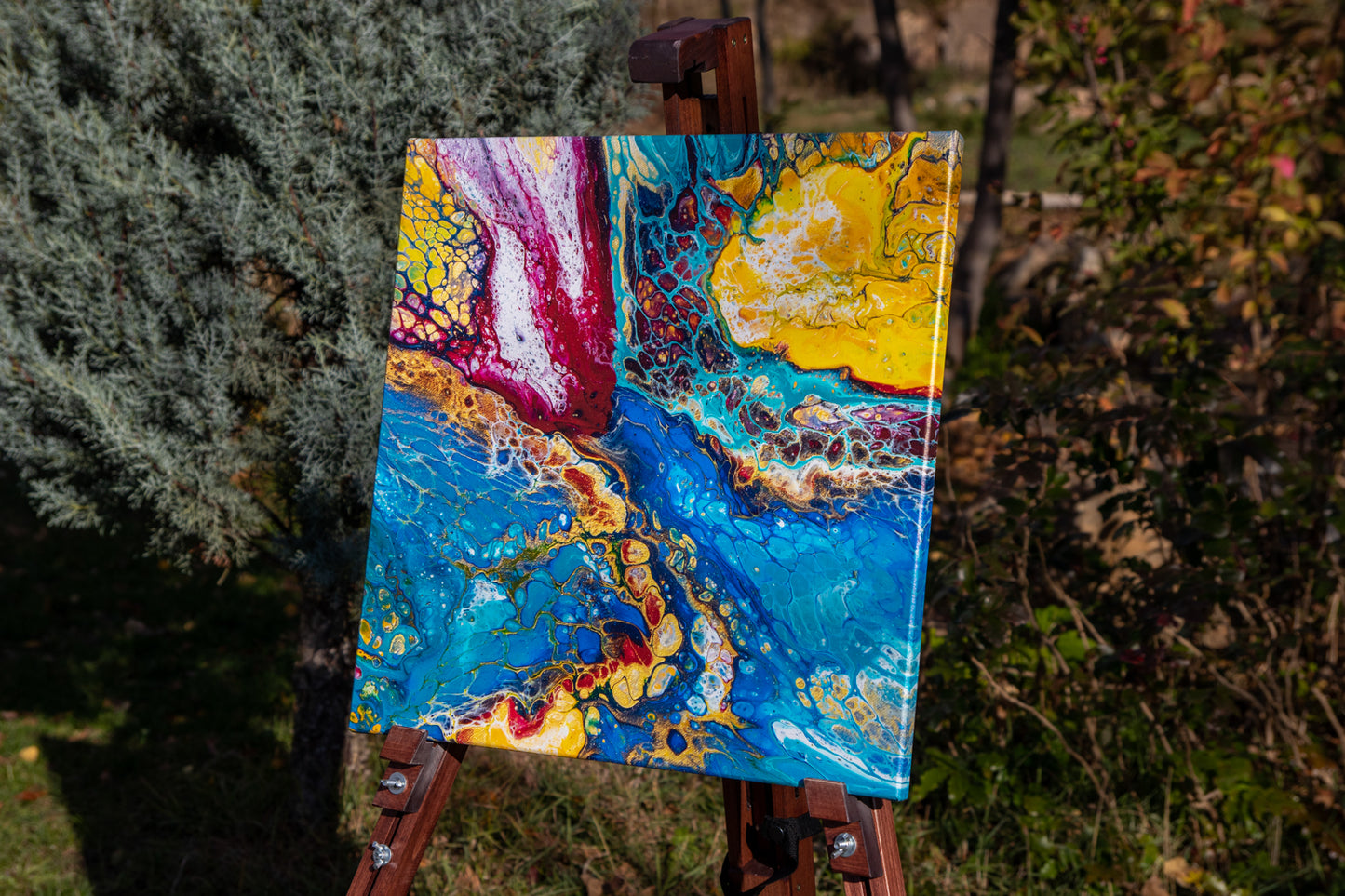 My little own world - Print on canvas 50x50 cm