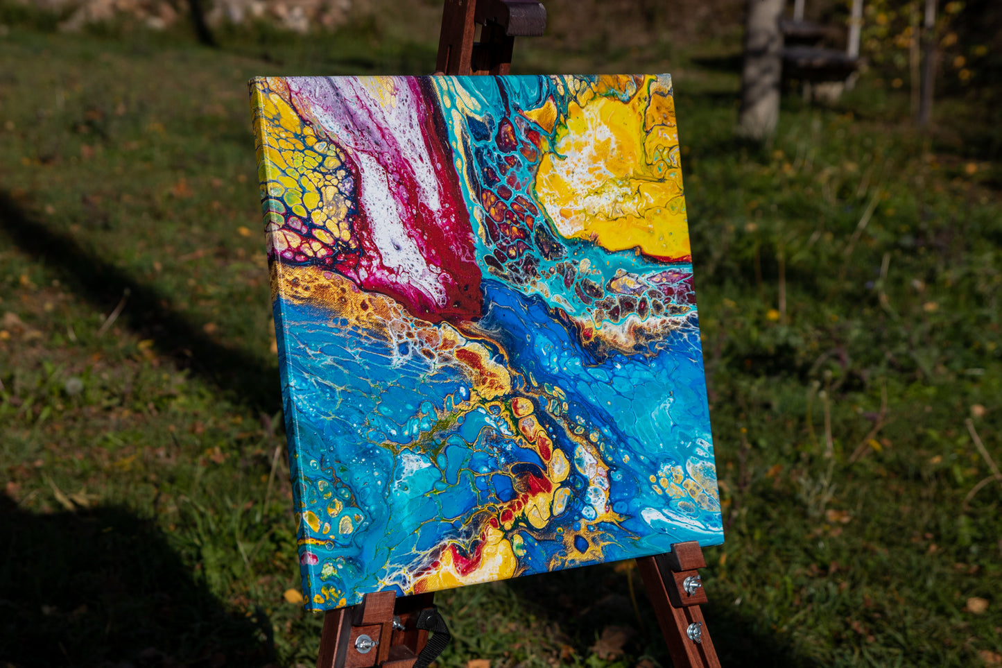 My little own world - Print on canvas 50x50 cm