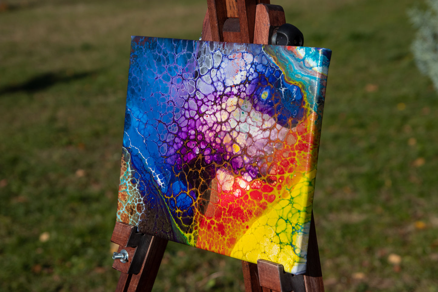 Colours at the bottom of the ocean 25x30 cm