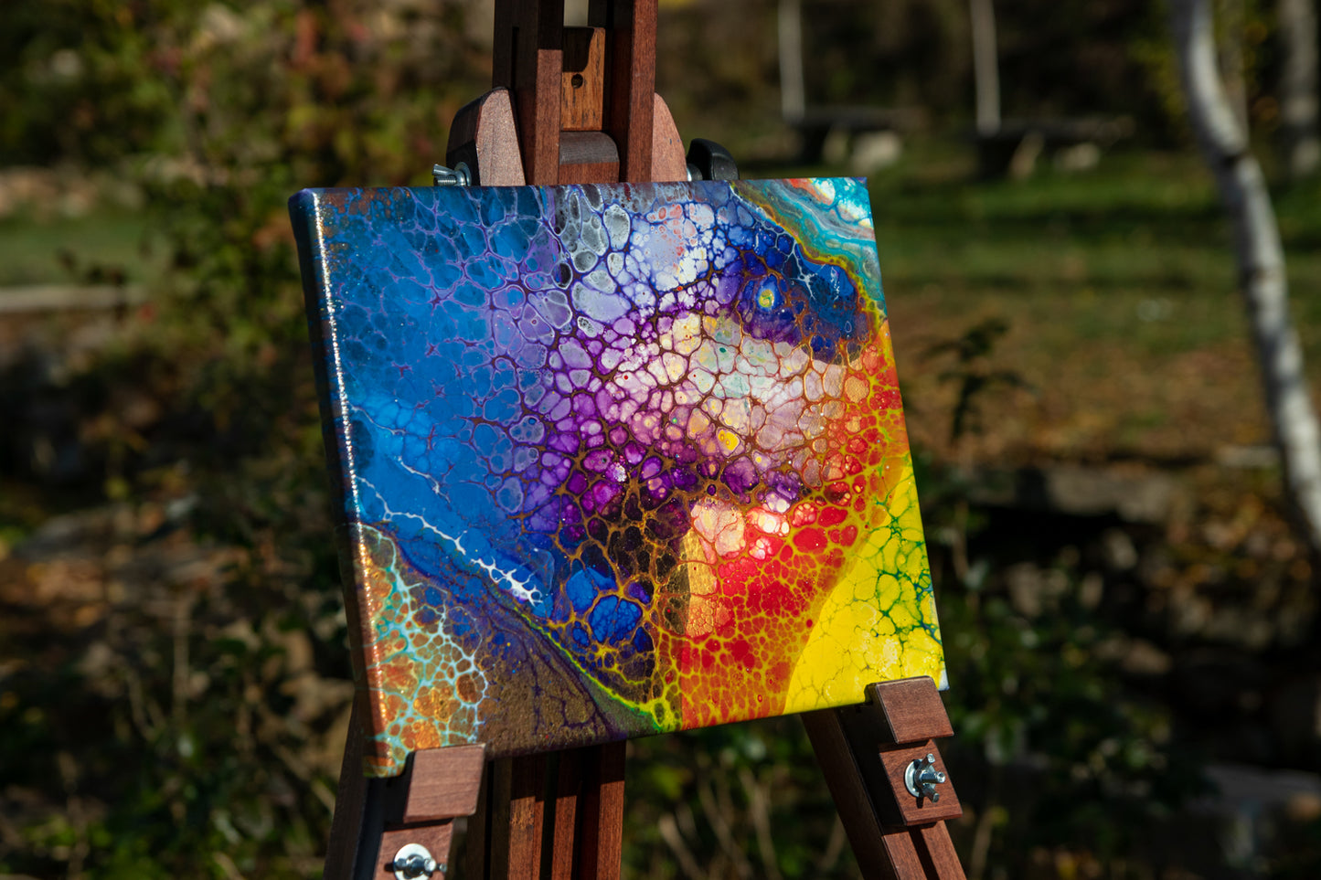 Colours at the bottom of the ocean 25x30 cm