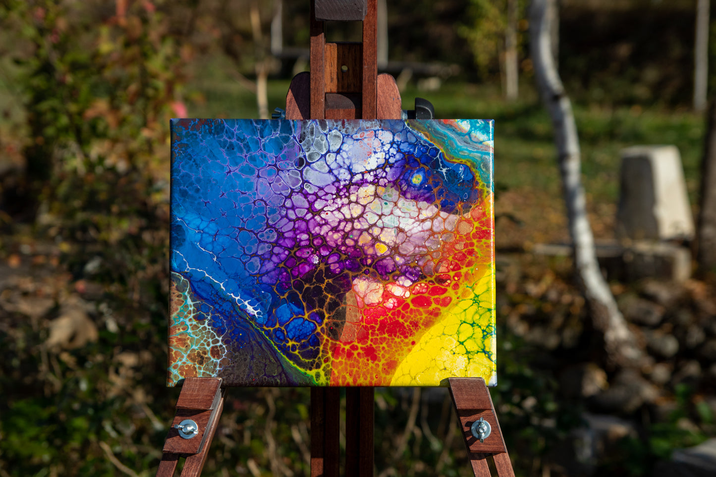 Colours at the bottom of the ocean 25x30 cm