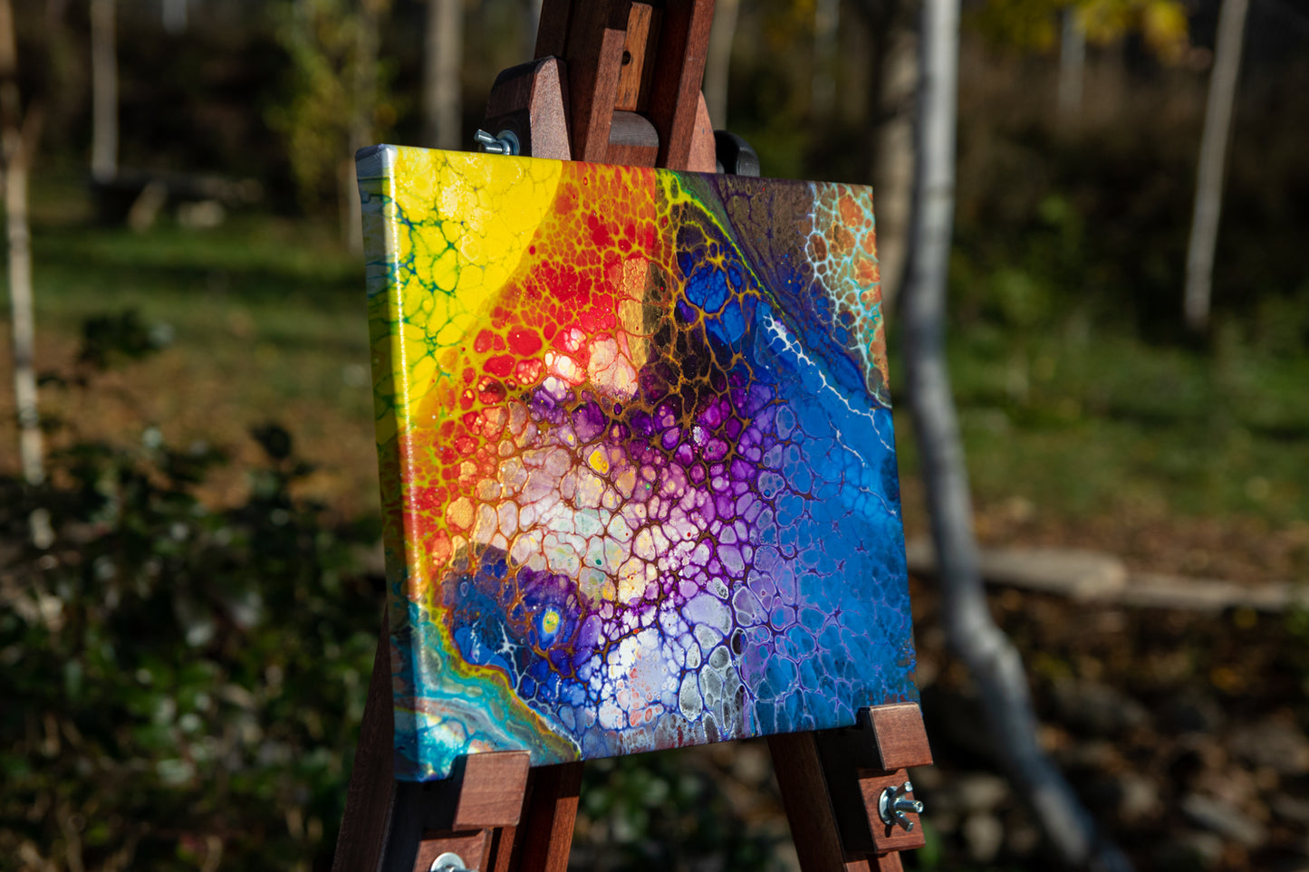 Colours at the bottom of the ocean 25x30 cm
